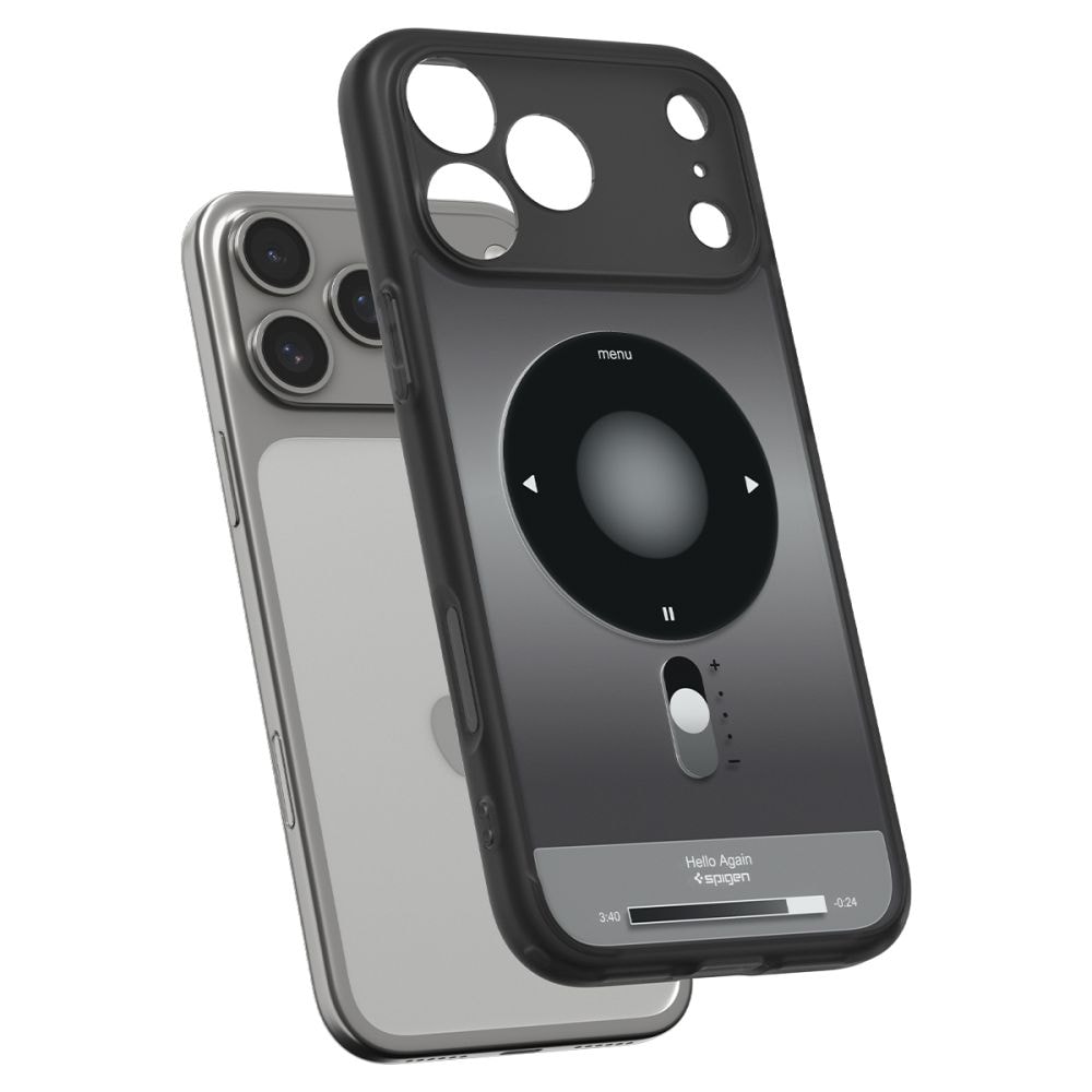 Spigen Ultra Hybrid MagSafe-etui til iPhone 18 Pro Max / 17 Pro Max – Sort