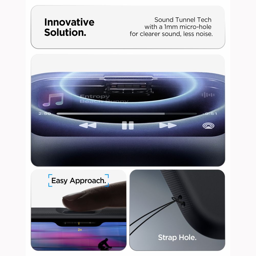 Spigen Nano Pop MagSafe-etui til iPhone 18 Pro Max / 17 Pro Max – Sort