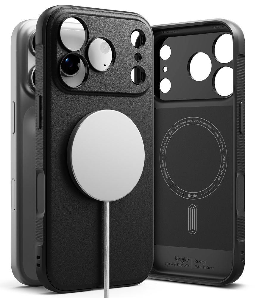 Ringke Onyx Magsafe-fodral för iPhone 18 Pro Max / 17 Pro Max – Svart