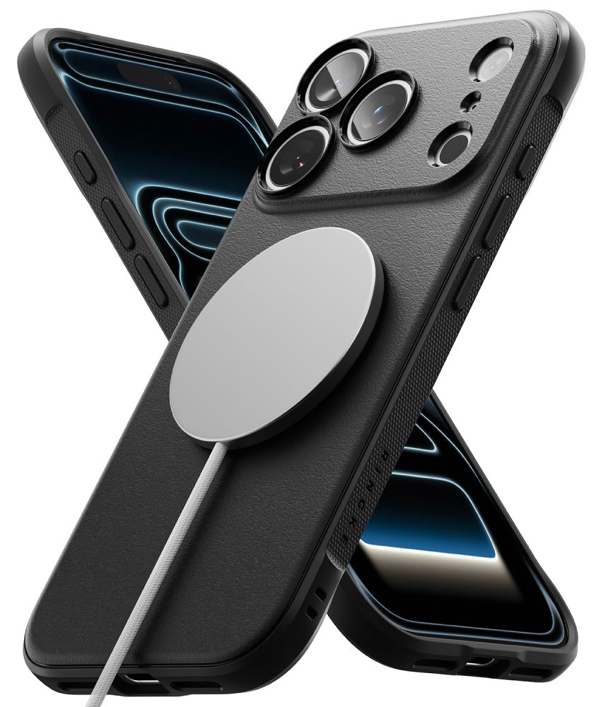 Ringke Onyx Magsafe-etui til iPhone 18 Pro Max / 17 Pro Max – Sort