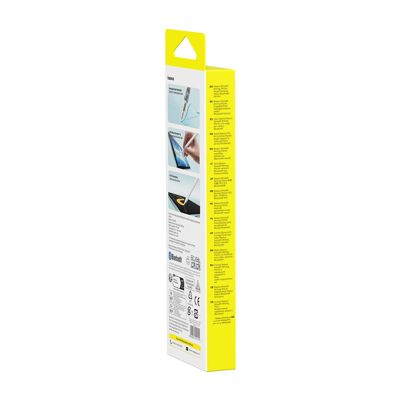 Baseus Smooth Writing PS3 Air Bluetooth-penna för iPad – Vit