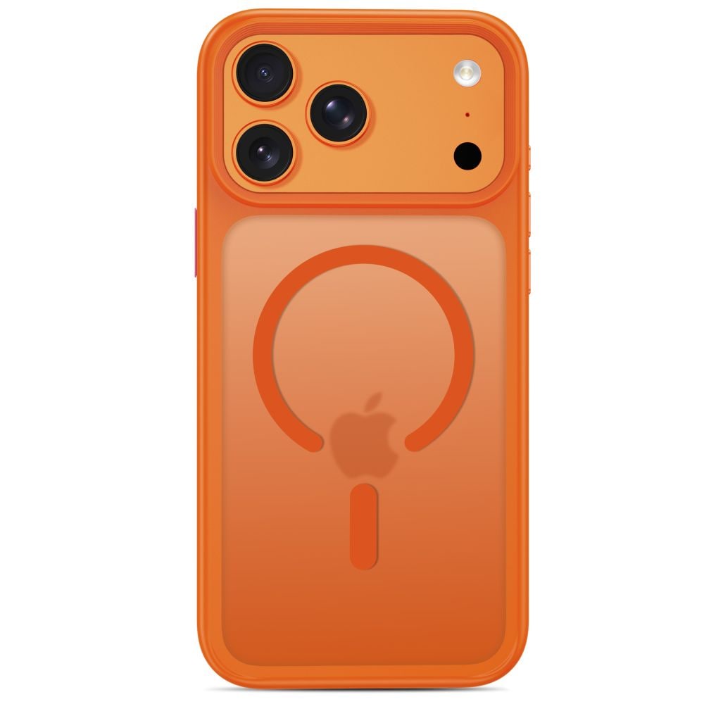 Tech-Protect Magmat Magsafe CC-etui til iPhone 18 Pro Max / 17 Pro Max – mat orange