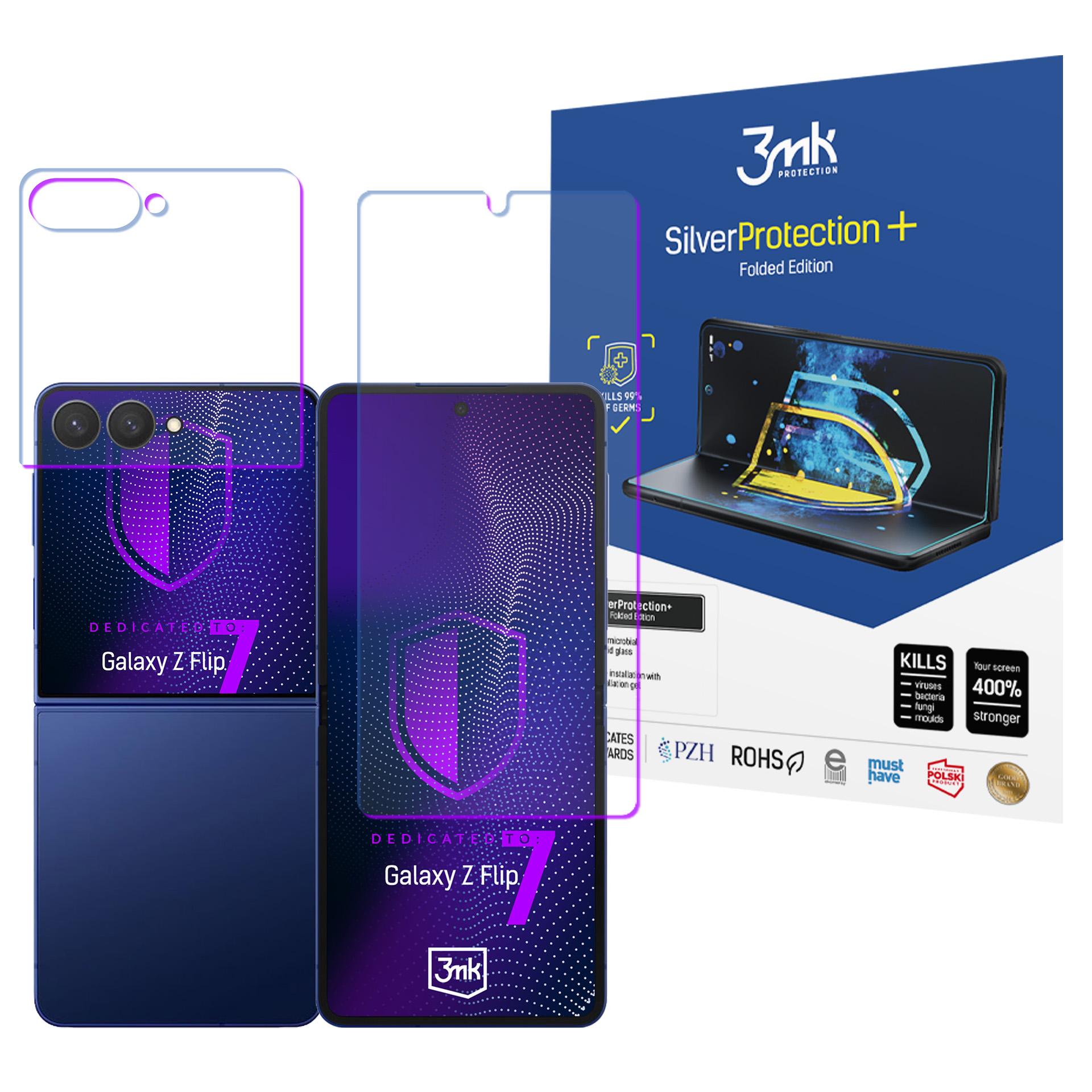 3mk SilverProtection+ Folded Edition skyddsfilm för Samsung Galaxy Z Flip 7