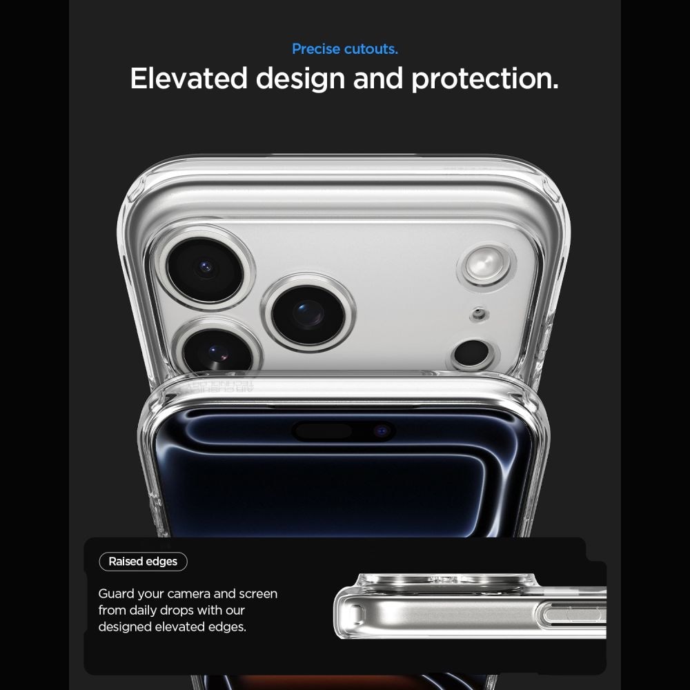 Spigen Ultra Hybrid MagSafe Zero One-etui til iPhone 18 Pro Max / 17 Pro Max – Titanium