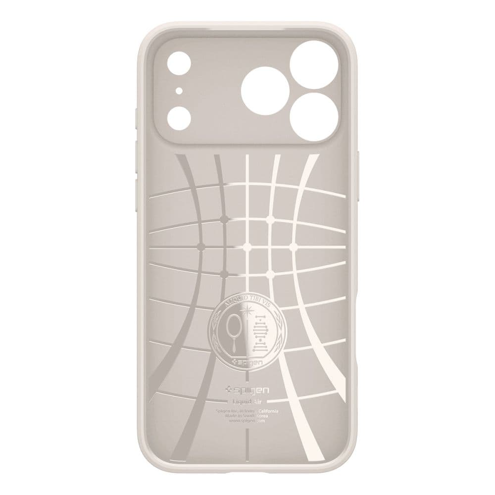 Spigen Liquid Air-etui til iPhone 18 Pro / 17 Pro – Titanium