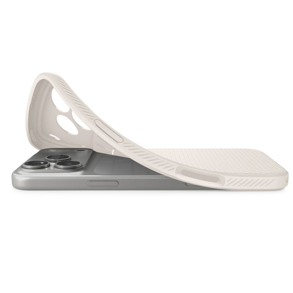 Spigen Liquid Air-etui til iPhone 18 Pro / 17 Pro – Titanium