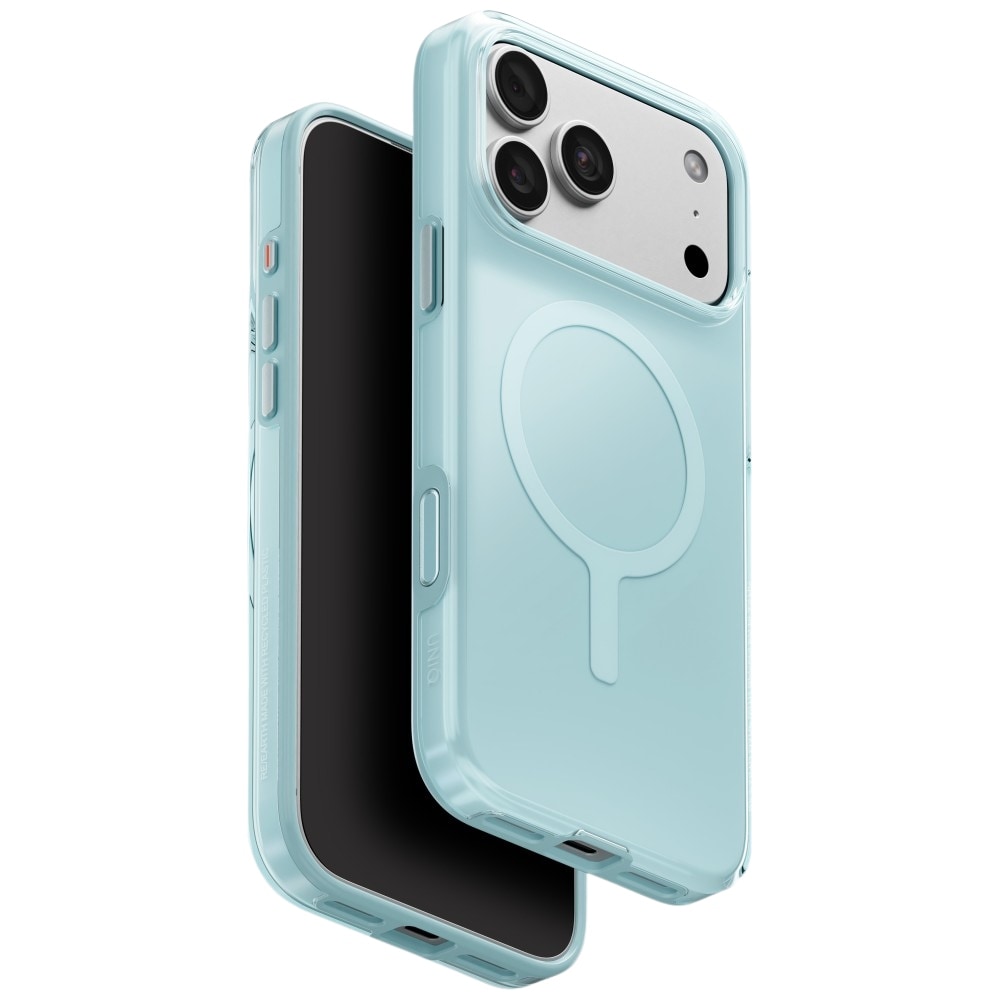 Uniq Clario Magclick Charging eco-fodral för iPhone 18 Pro Max / 17 Pro Max – mint