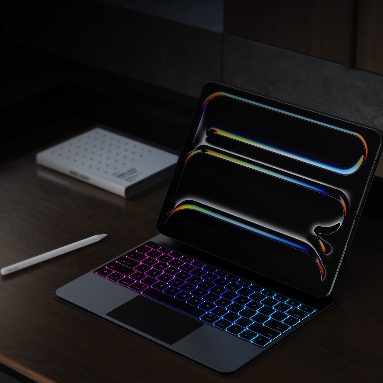 Dux Ducis (MK-serien) tastaturtaske til iPad Pro 13" (2024) – sort