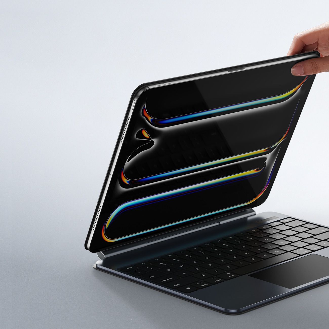 Dux Ducis (MK-serien) tastaturtaske til iPad Pro 13" (2024) – sort