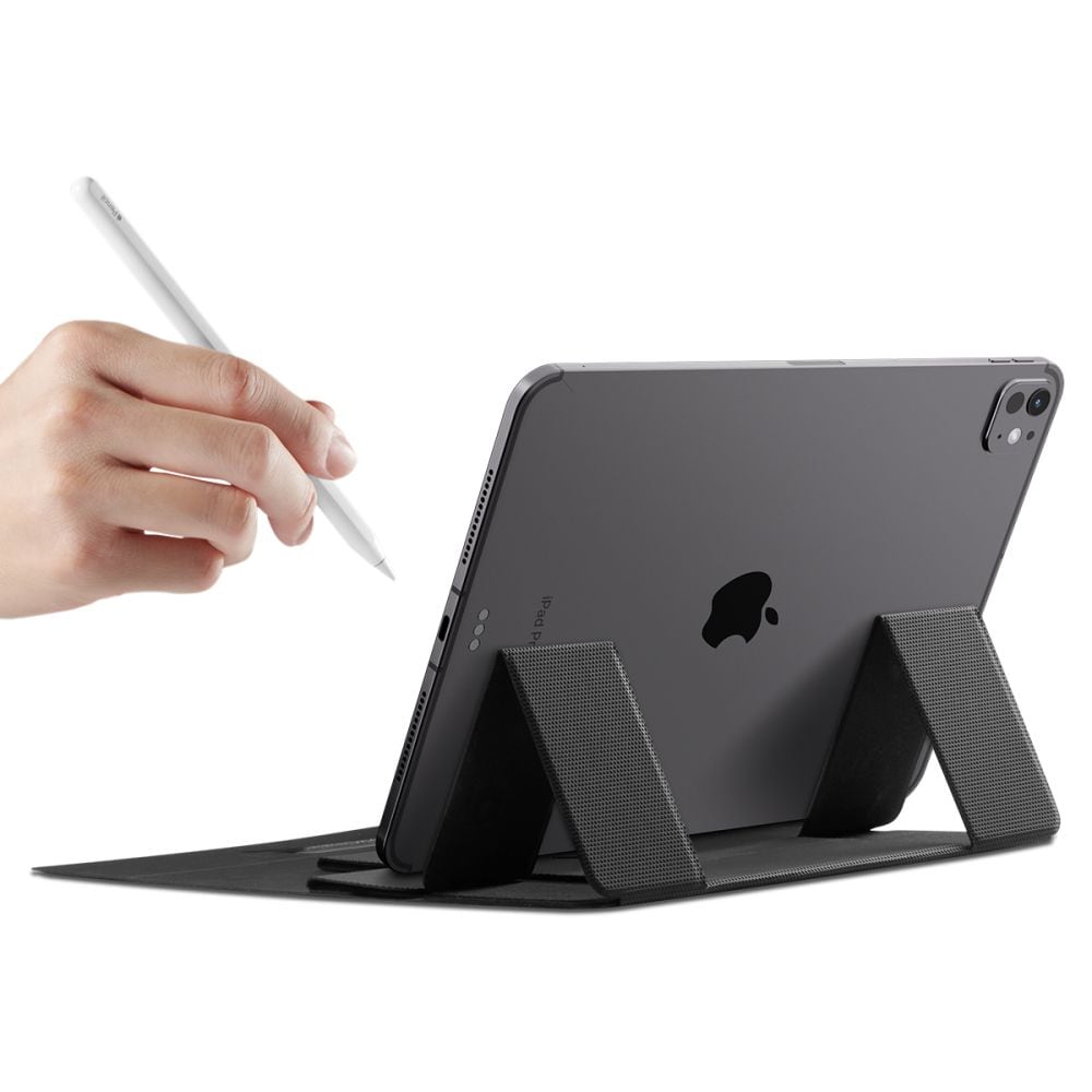 Spigen SlimFold LD201-S8 bärbar datorstativ – grå