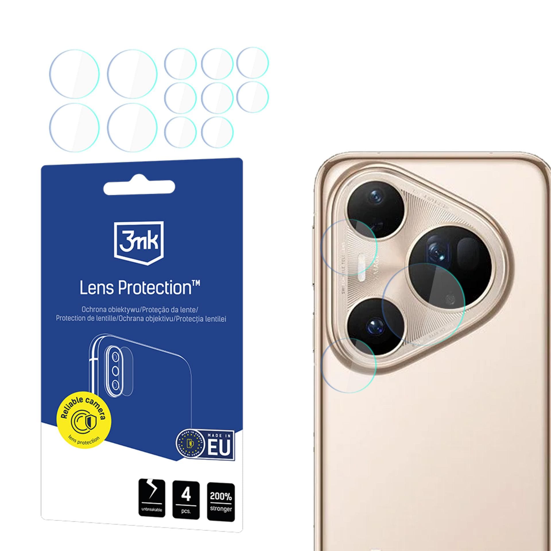 3mk Hybridglas för kameralinsen på Huawei Pura 80 Ultra