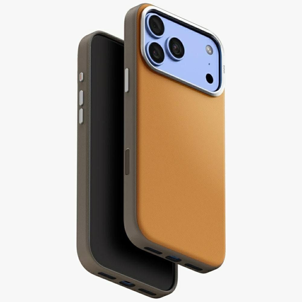 Uniq Lyden DS Magclick-laddningsfodral för iPhone 18 Pro Max / 17 Pro Max – ljusorange