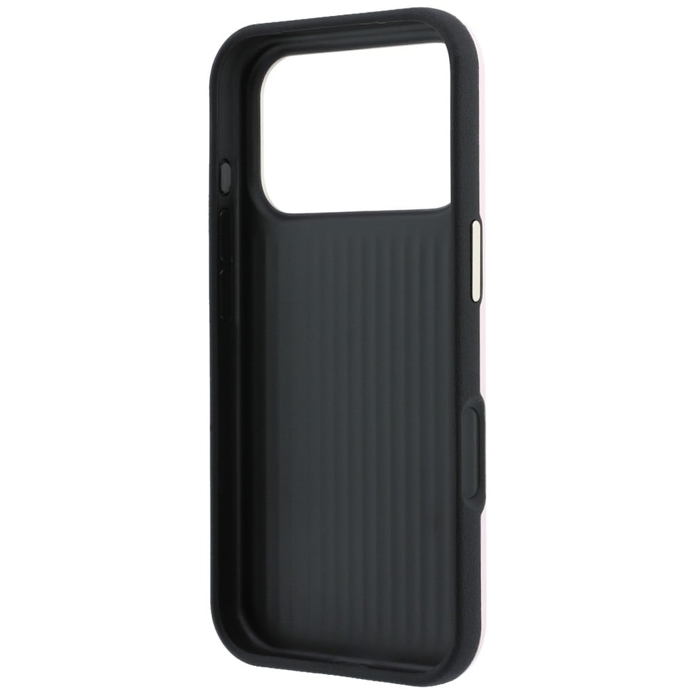 Guess Smooth & Big Strass Logo-etui til iPhone 18 Pro / 17 Pro – lyserød