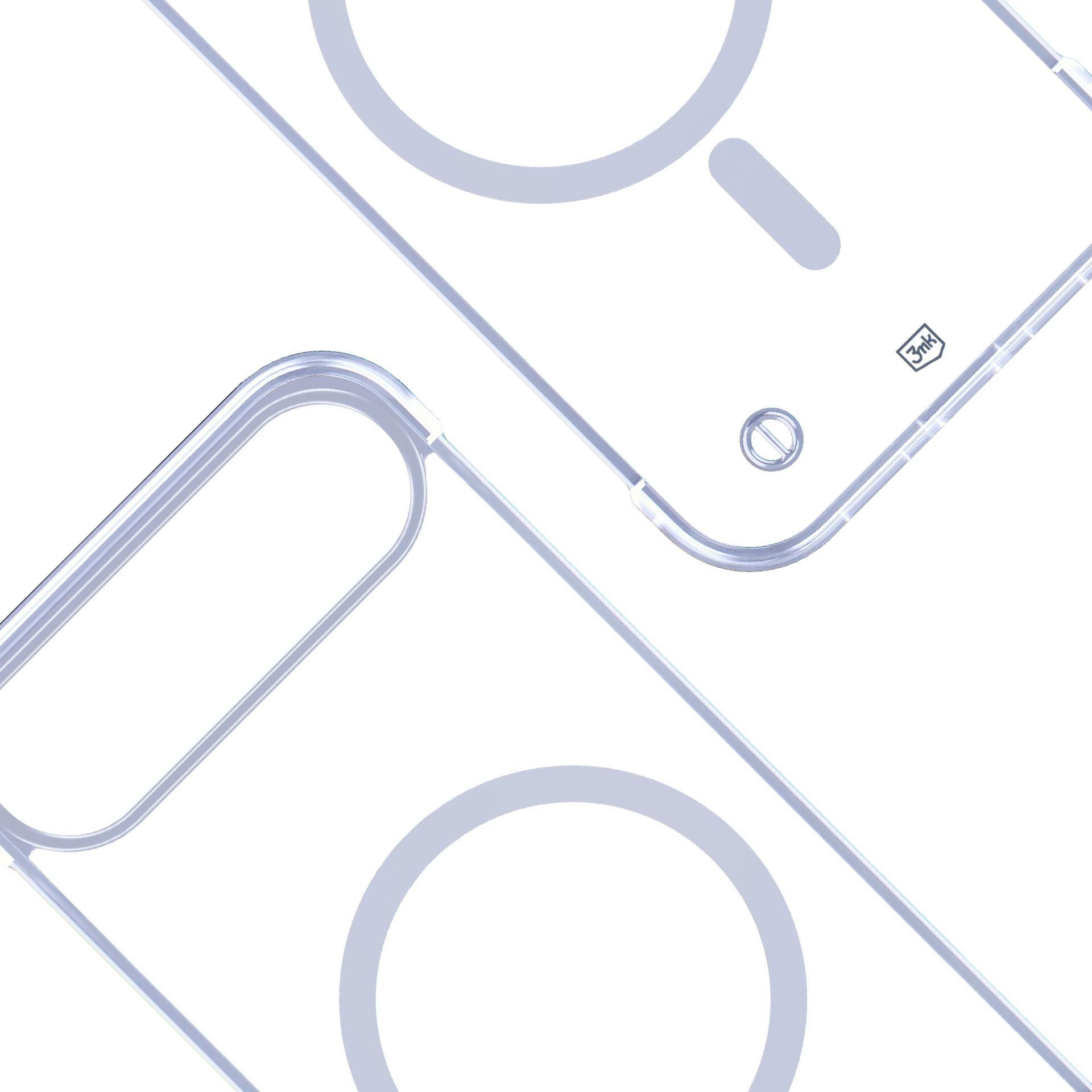3mk Just20g MagCase til iPhone 17 Air – Gennemsigtig
