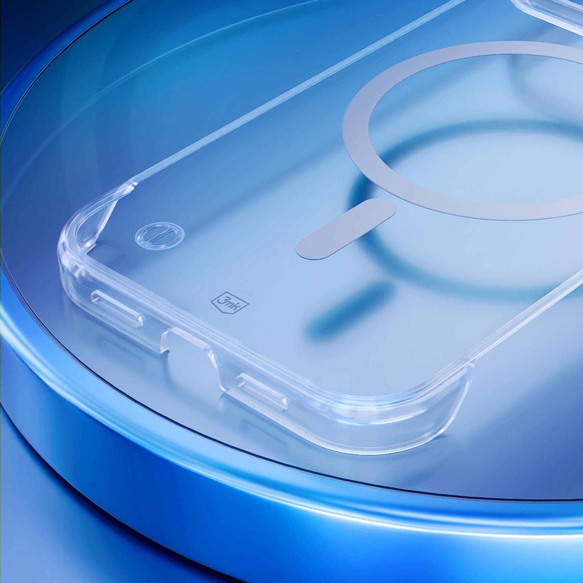 3mk Just20g MagCase til iPhone 17 Air – Gennemsigtig