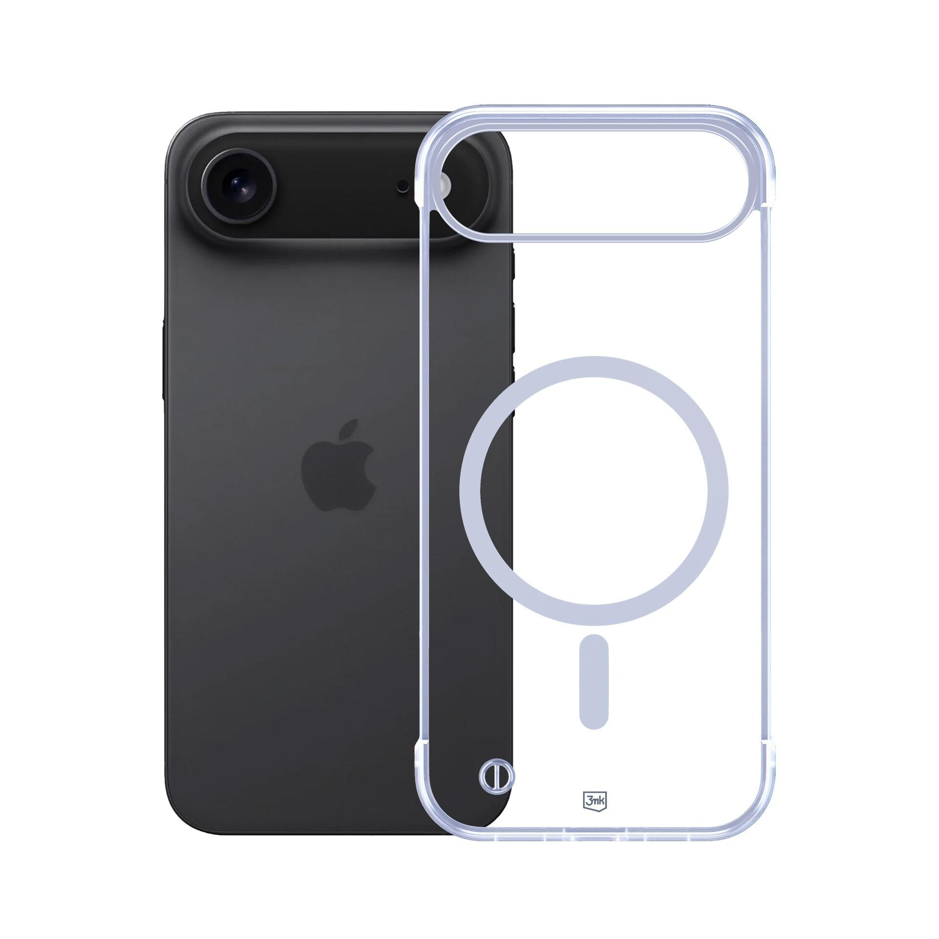 3mk Just20g MagCase til iPhone 17 Air – Gennemsigtig