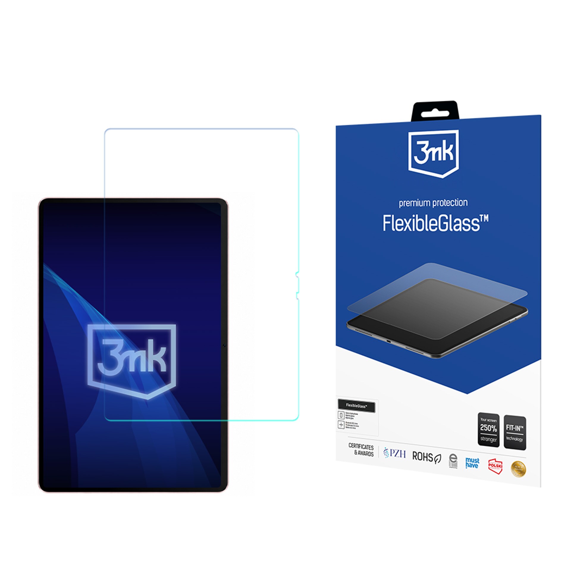 Hybridglas upp till 11" 3mk FlexibleGlass till Huawei MatePad Air 12 (2026)