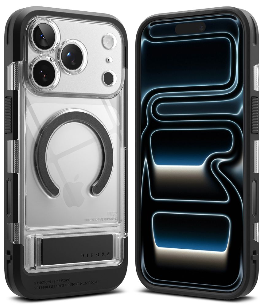 Ringke UX magnetisk etui til iPhone 18 Pro / 17 Pro – gennemsigtigt