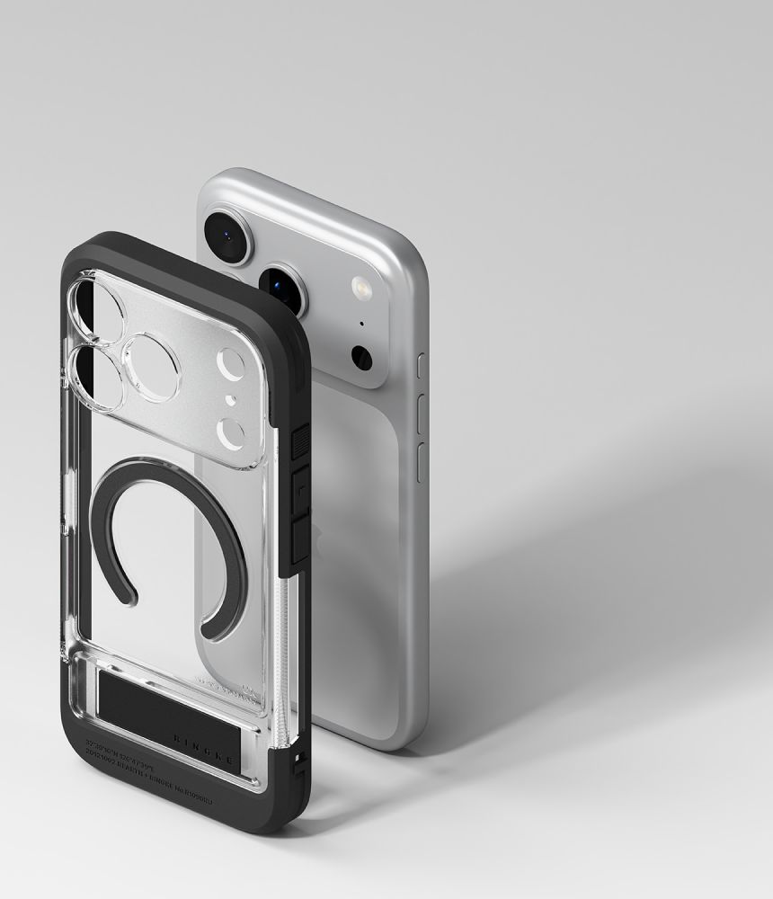 Ringke UX magnetisk etui til iPhone 18 Pro / 17 Pro – gennemsigtigt