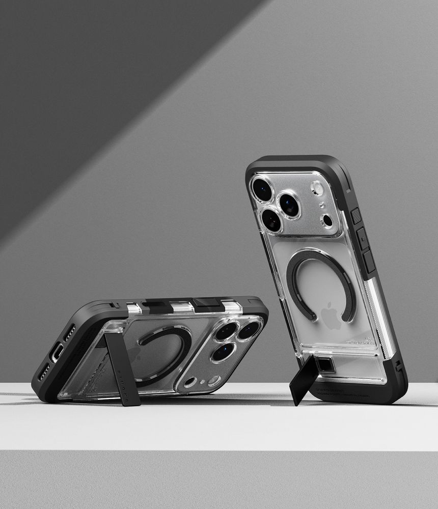 Ringke UX magnetisk etui til iPhone 18 Pro / 17 Pro – gennemsigtigt