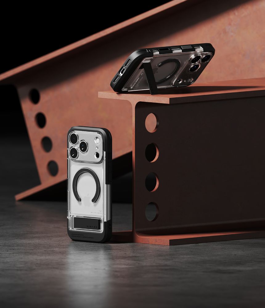Ringke UX magnetisk etui til iPhone 18 Pro / 17 Pro – gennemsigtigt
