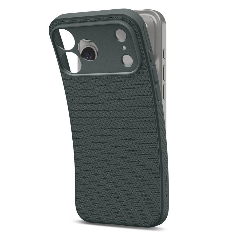 Spigen Liquid Air-etui til iPhone 18 Pro Max / 17 Pro Max – Grøn