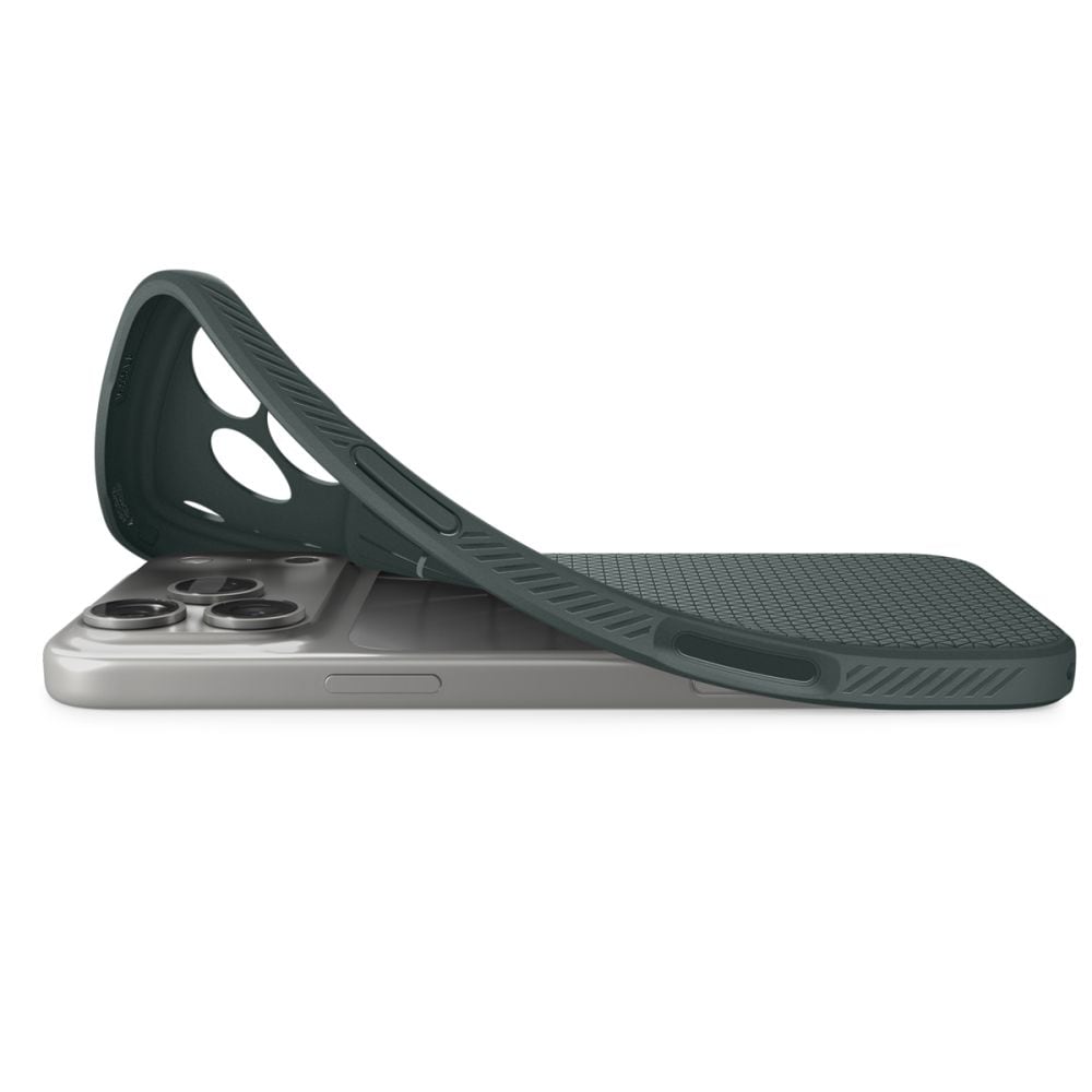 Spigen Liquid Air-etui til iPhone 18 Pro Max / 17 Pro Max – Grøn