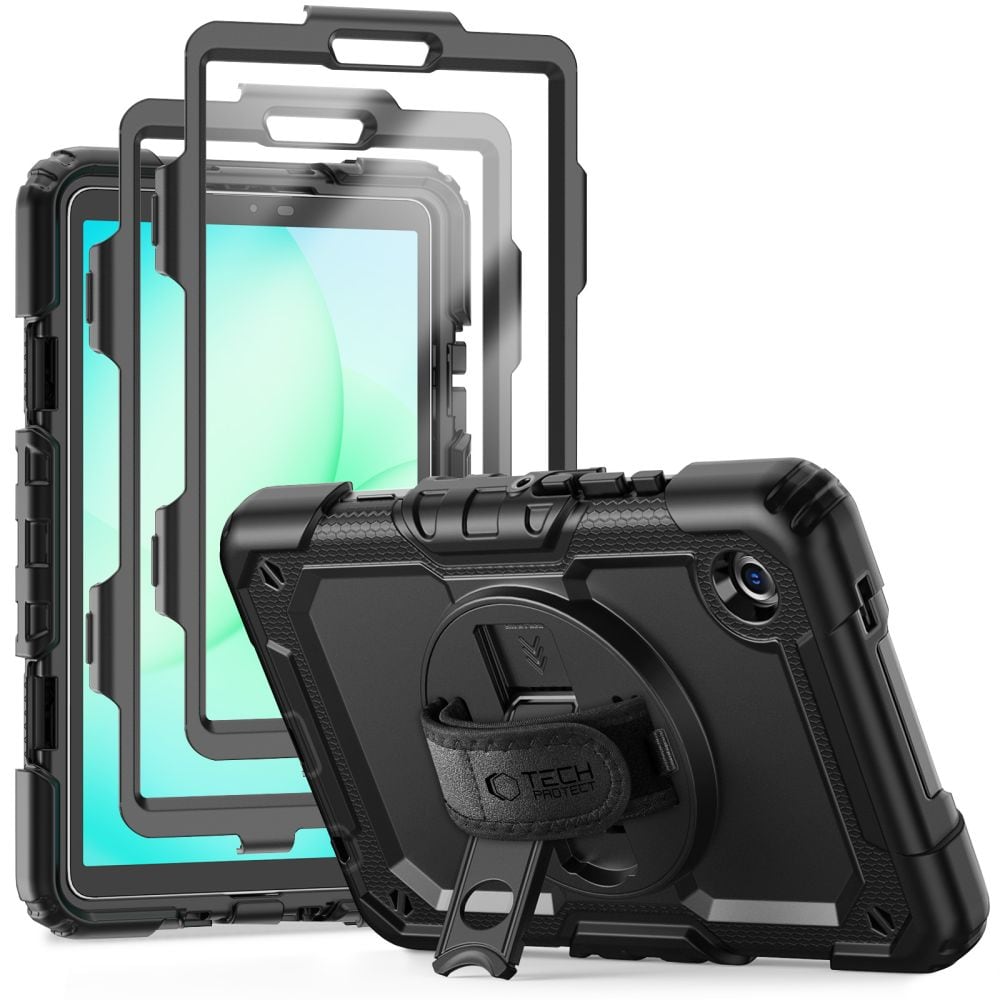 Tech-Protect robust skal för Samsung Galaxy Tab A9 / A11 8.7 X110 / X115 / X133 / X135 – Svart