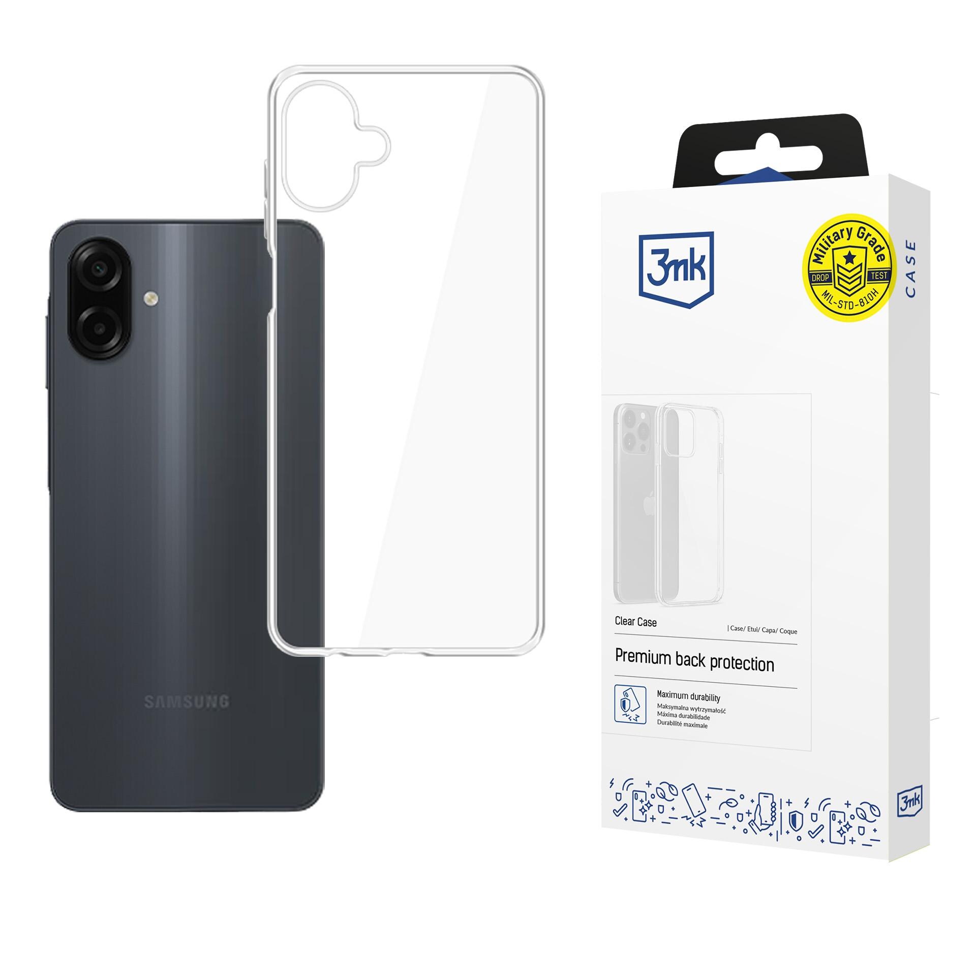 3mk gennemsigtigt cover til Samsung Galaxy A07 4G – gennemsigtigt