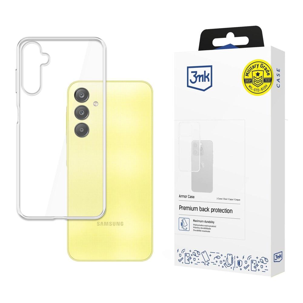 3mk Armor-etui til Samsung Galaxy A25 5G – gennemsigtigt
