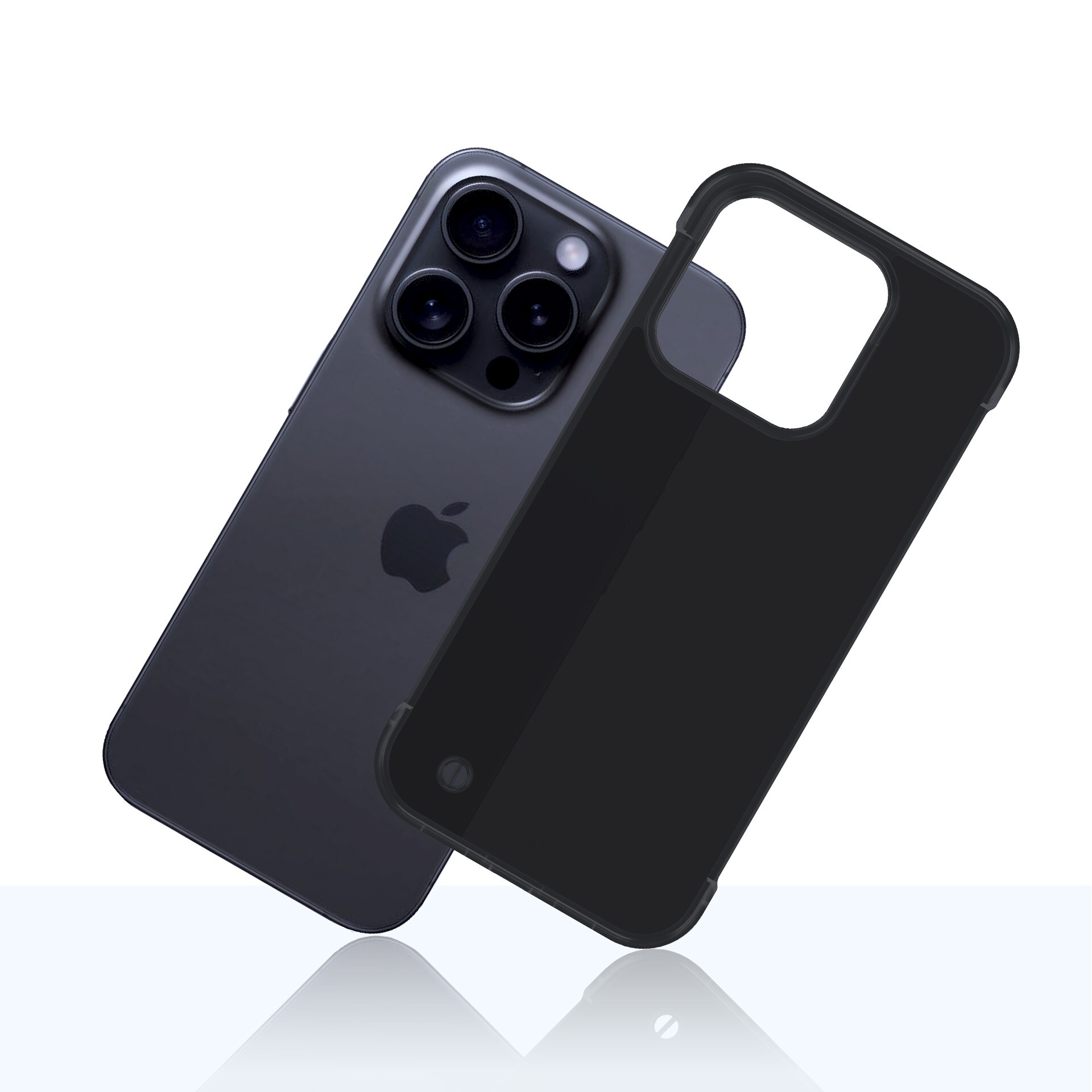 3mk Just20g mat etui til Apple iPhone 14 Pro – mat sort
