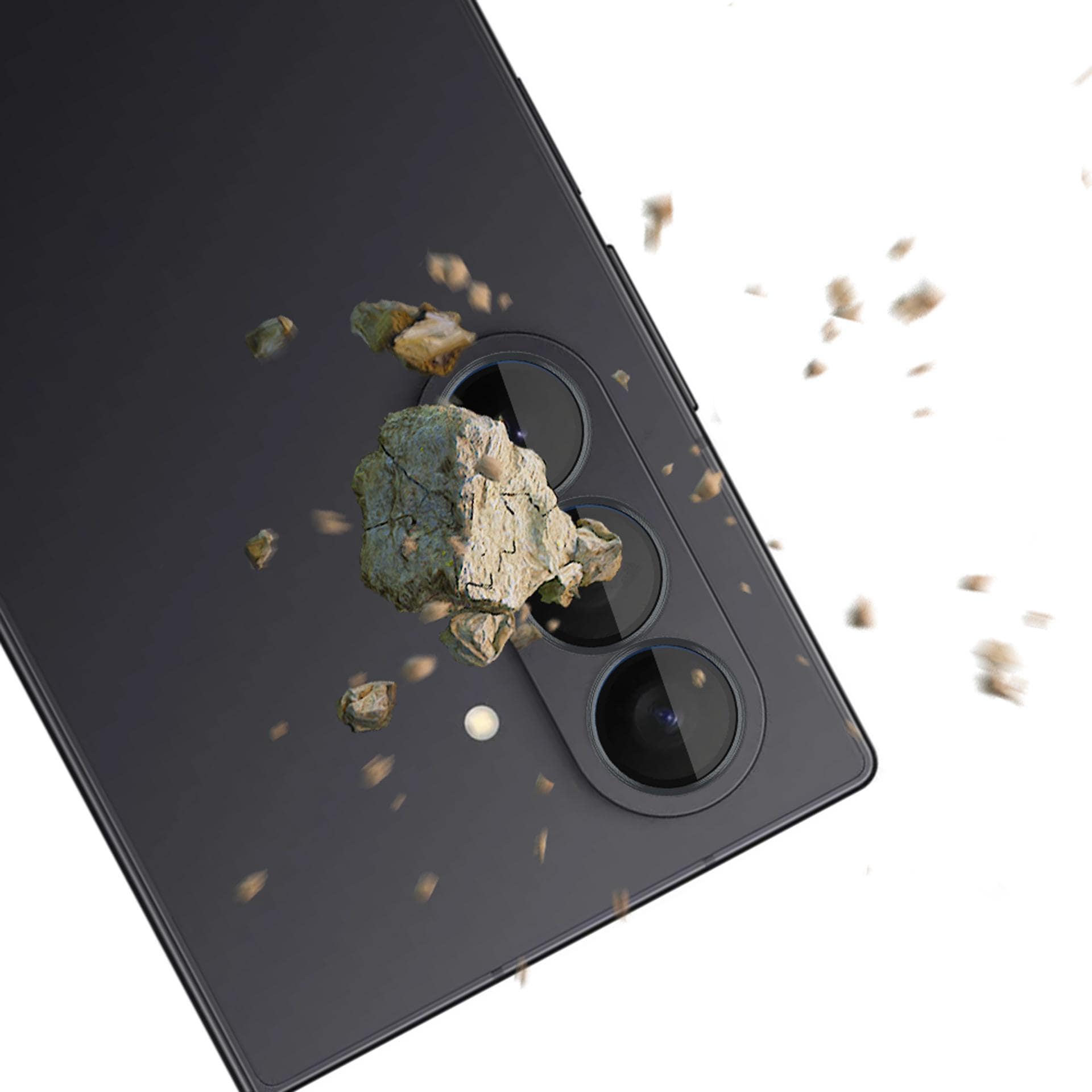 3mk Lens Protection Pro – skyddsglas för kameralinsen till Samsung Galaxy Z Fold 7 – Svart