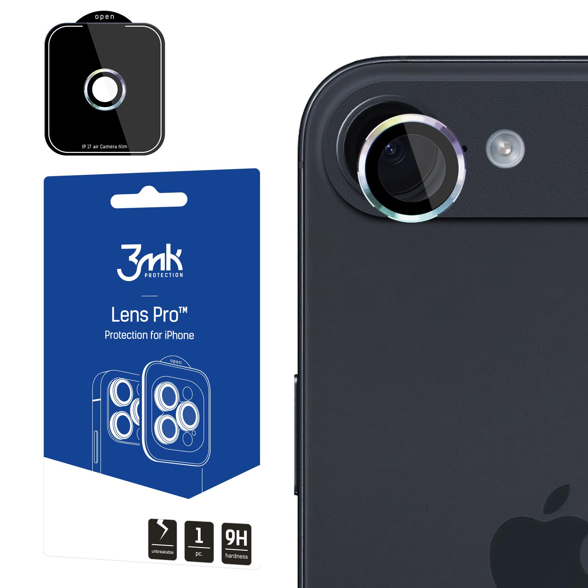 3mk Lens Protection Pro härdat glas för iPhone 17 Air – flera färger