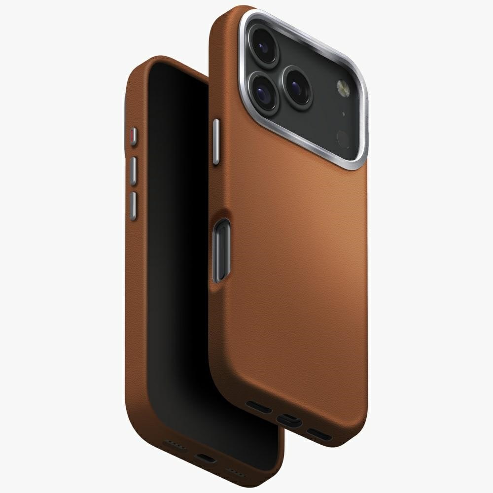 Uniq Lyden Magclick-laddningsfodral för iPhone 17 Pro – Brunt