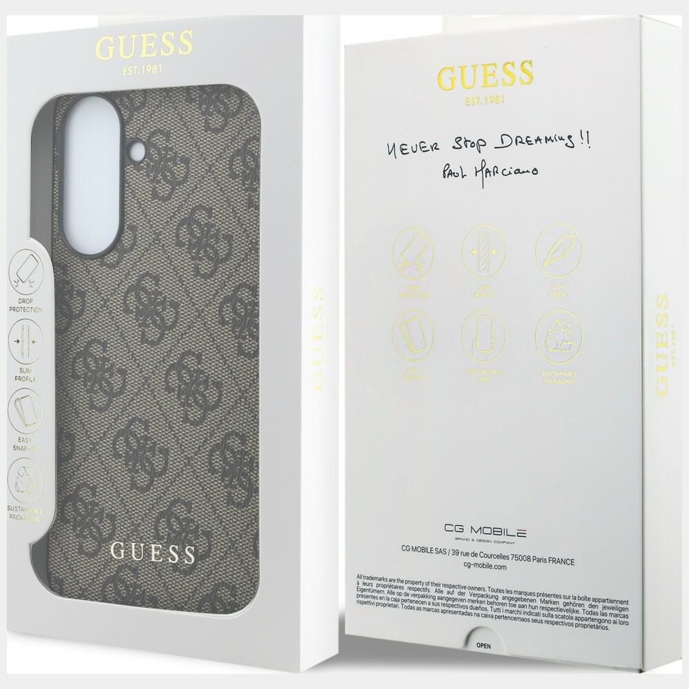 Guess 4G Classic-etui til Samsung Galaxy A57 5G – Brun