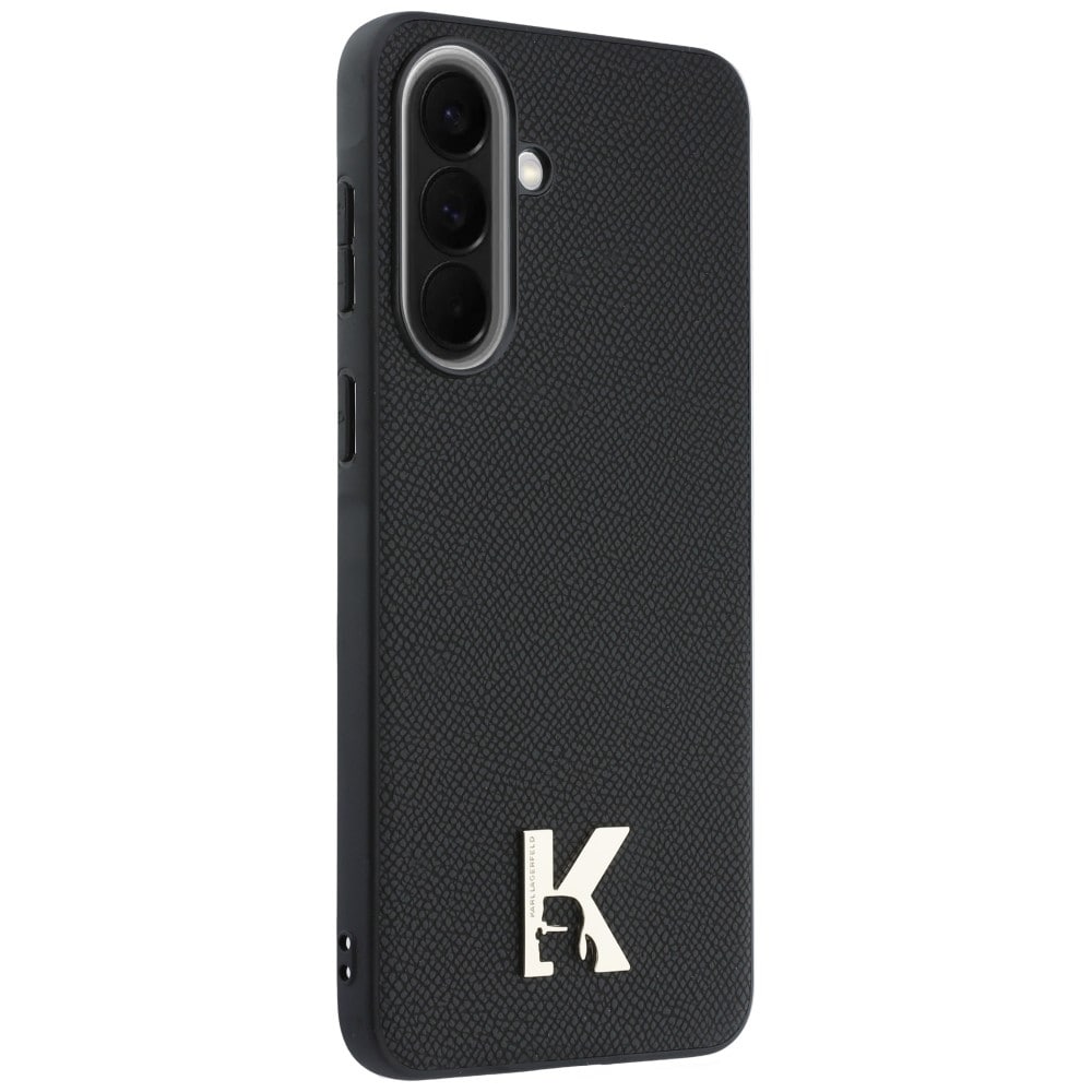 Karl Lagerfeld Karl Head Logo-etui til Samsung Galaxy A37 5G – Sort