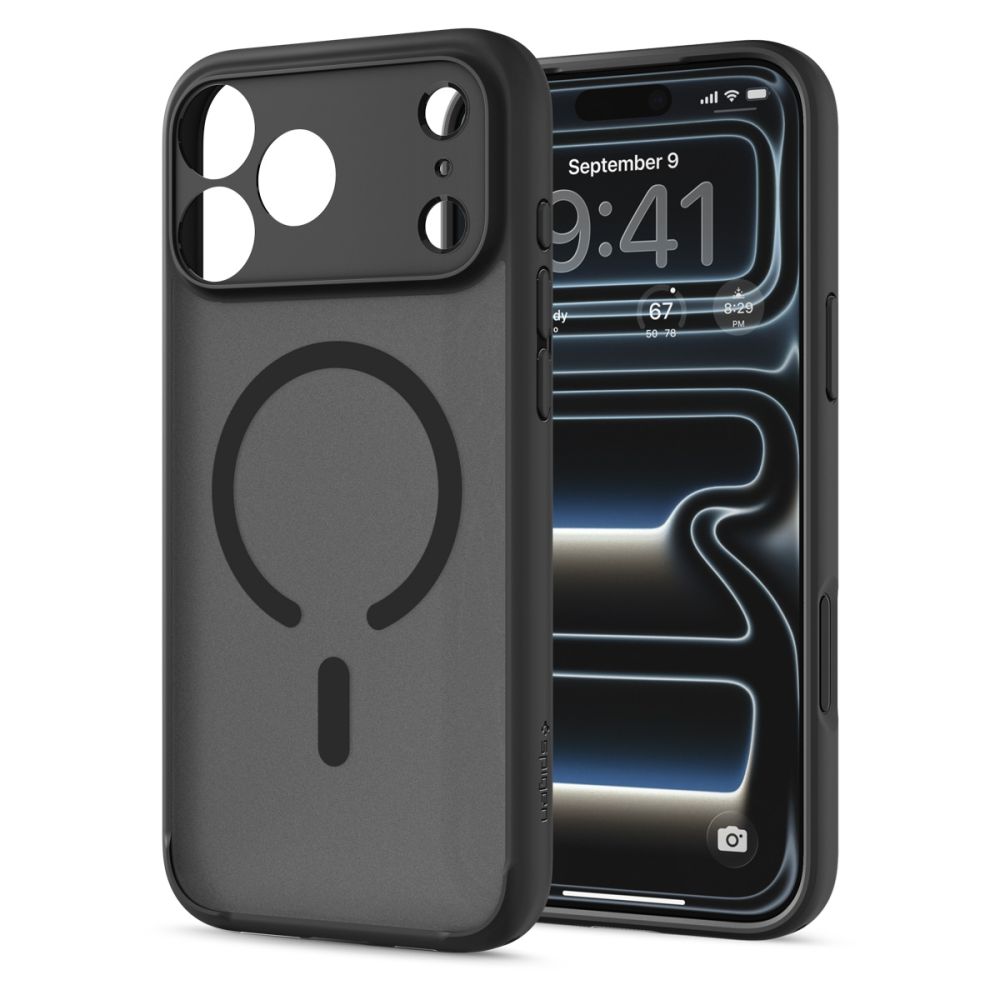 Spigen Ultra Hybrid MagSafe-etui til iPhone 18 Pro Max / 17 Pro Max – frostsort