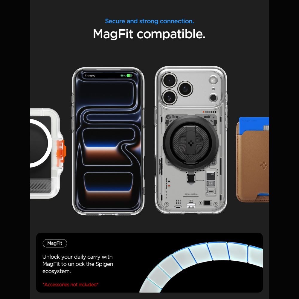 Spigen Ultra Hybrid MagSafe-etui til iPhone 18 Pro / 17 Pro – neo one