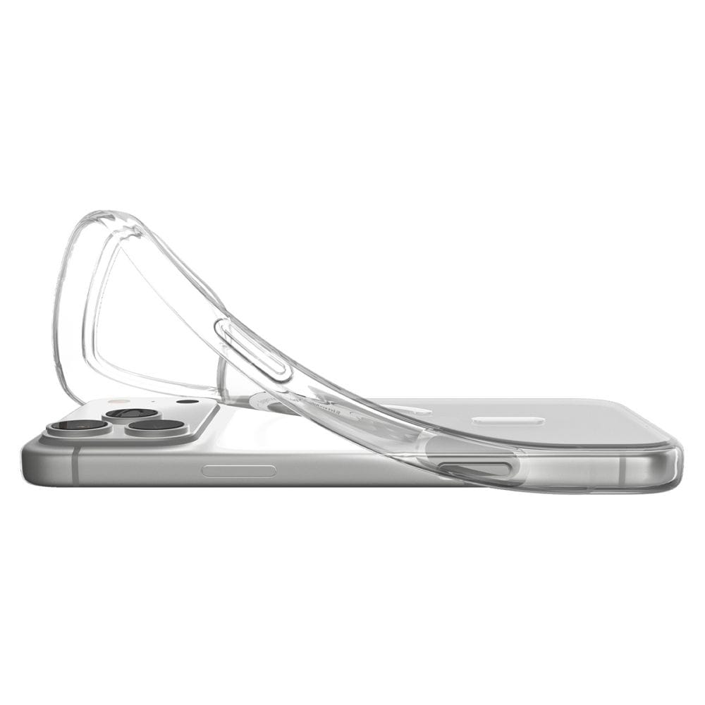 Spigen Liquid Crystal MagSafe-etui til iPhone 18 Pro / 17 Pro – gennemsigtigt og hvidt