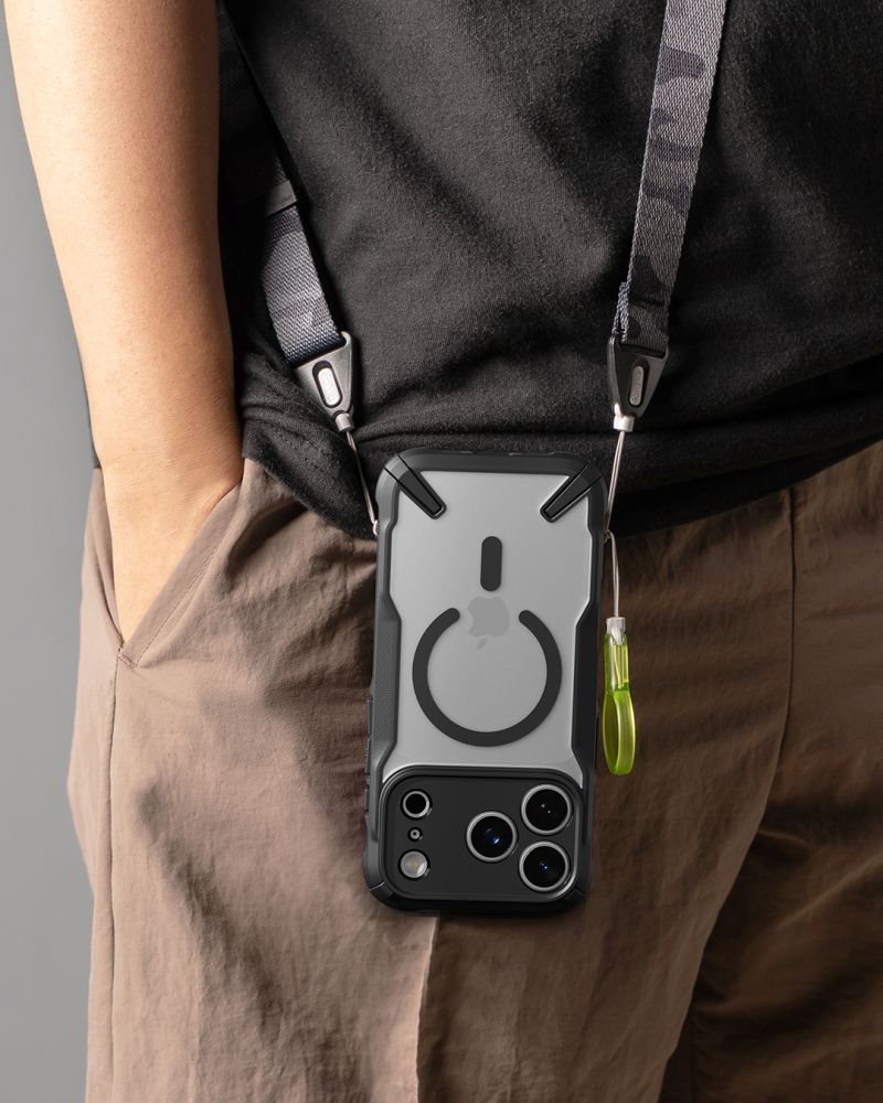 Ringke Fusion X magnetisk MagSafe-etui til iPhone 18 Pro Max / 17 Pro Max – Sort