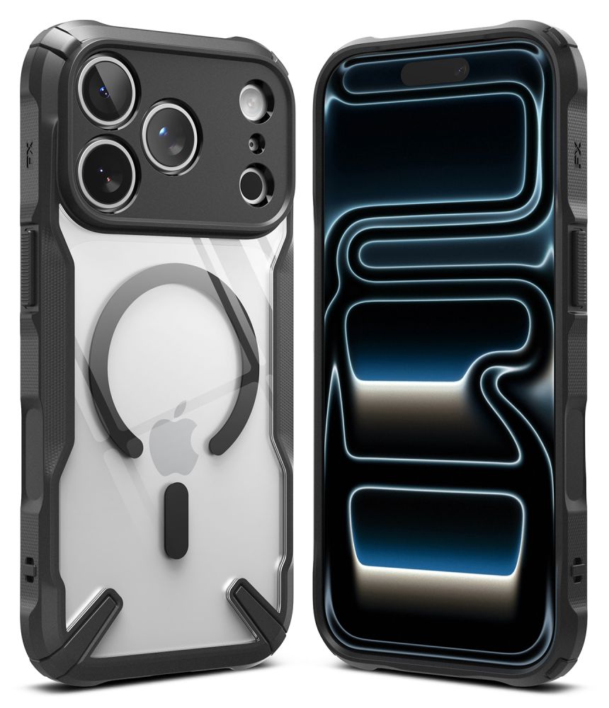 Ringke Fusion X magnetisk MagSafe-etui til iPhone 18 Pro Max / 17 Pro Max – Sort