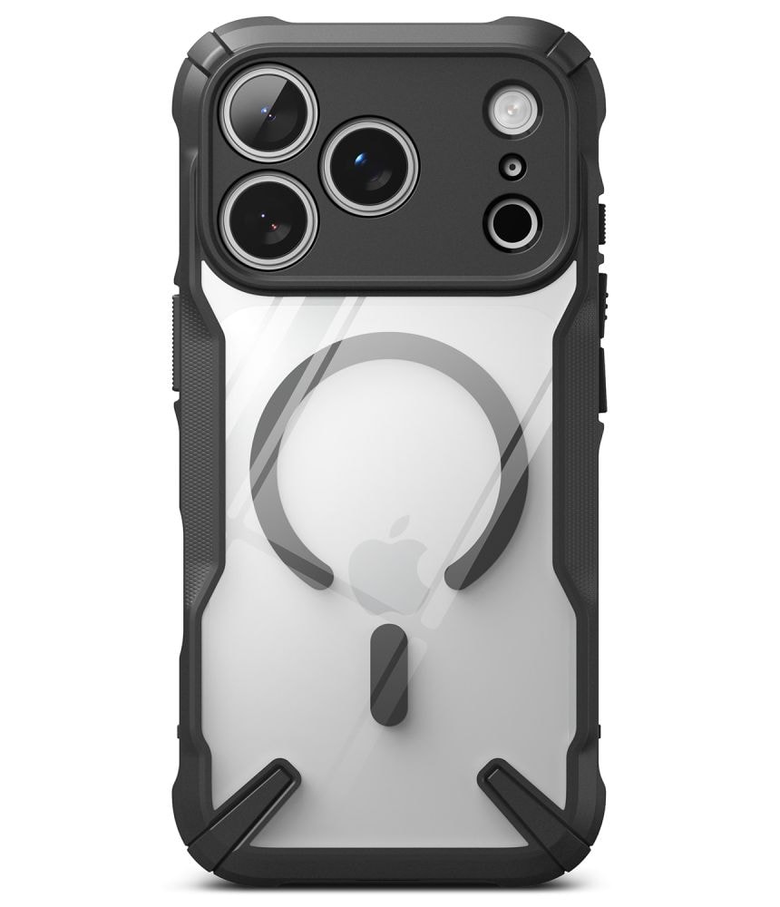 Ringke Fusion X magnetisk MagSafe-etui til iPhone 18 Pro Max / 17 Pro Max – Sort