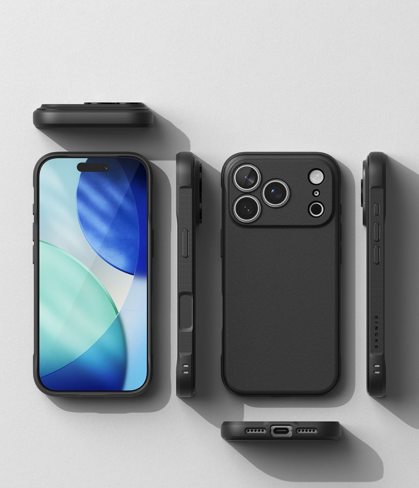 Ringke Onyx Magsafe-etui til iPhone 18 Pro / 17 Pro – Sort