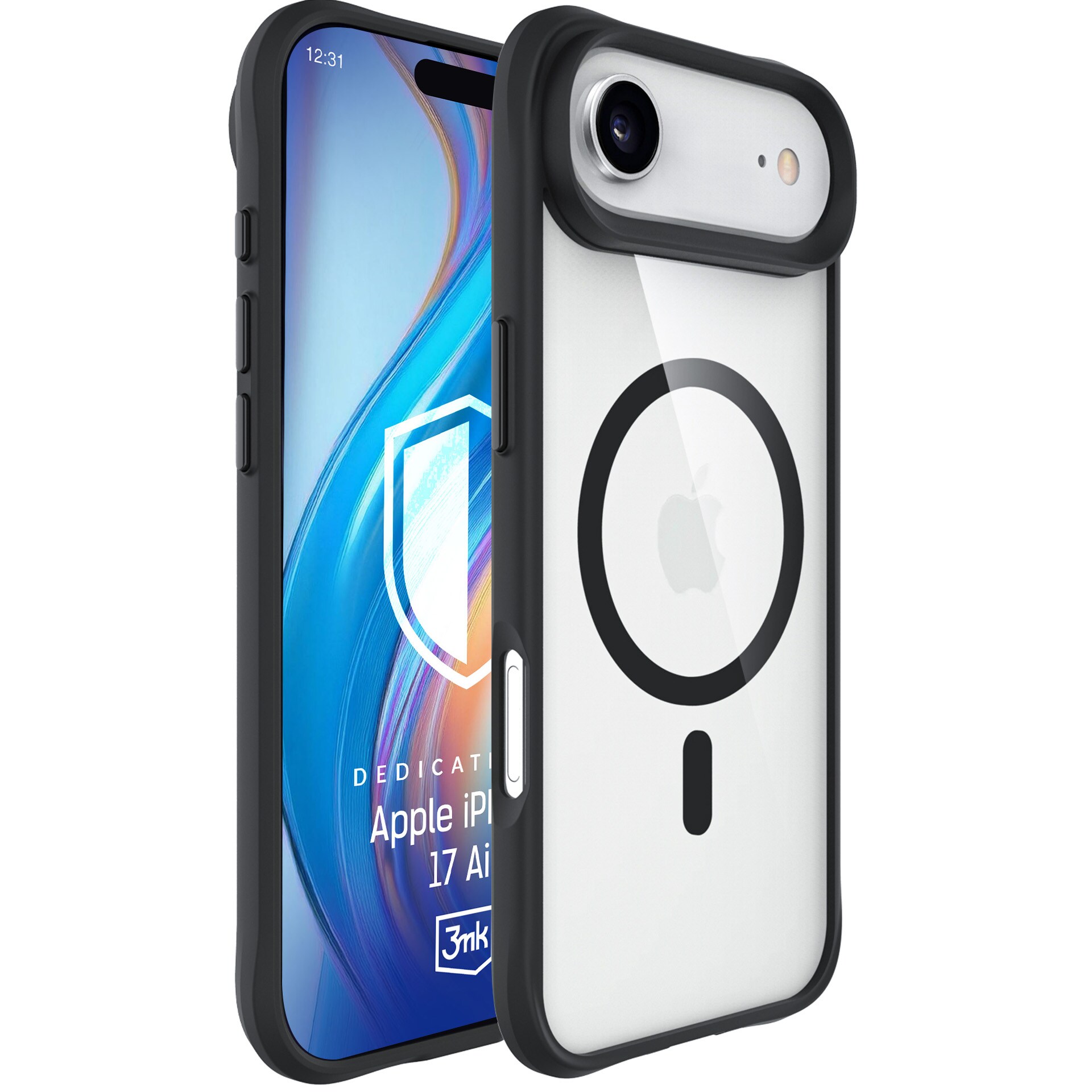 3mk Satin Armor MagCase för iPhone 17 Air – Vit