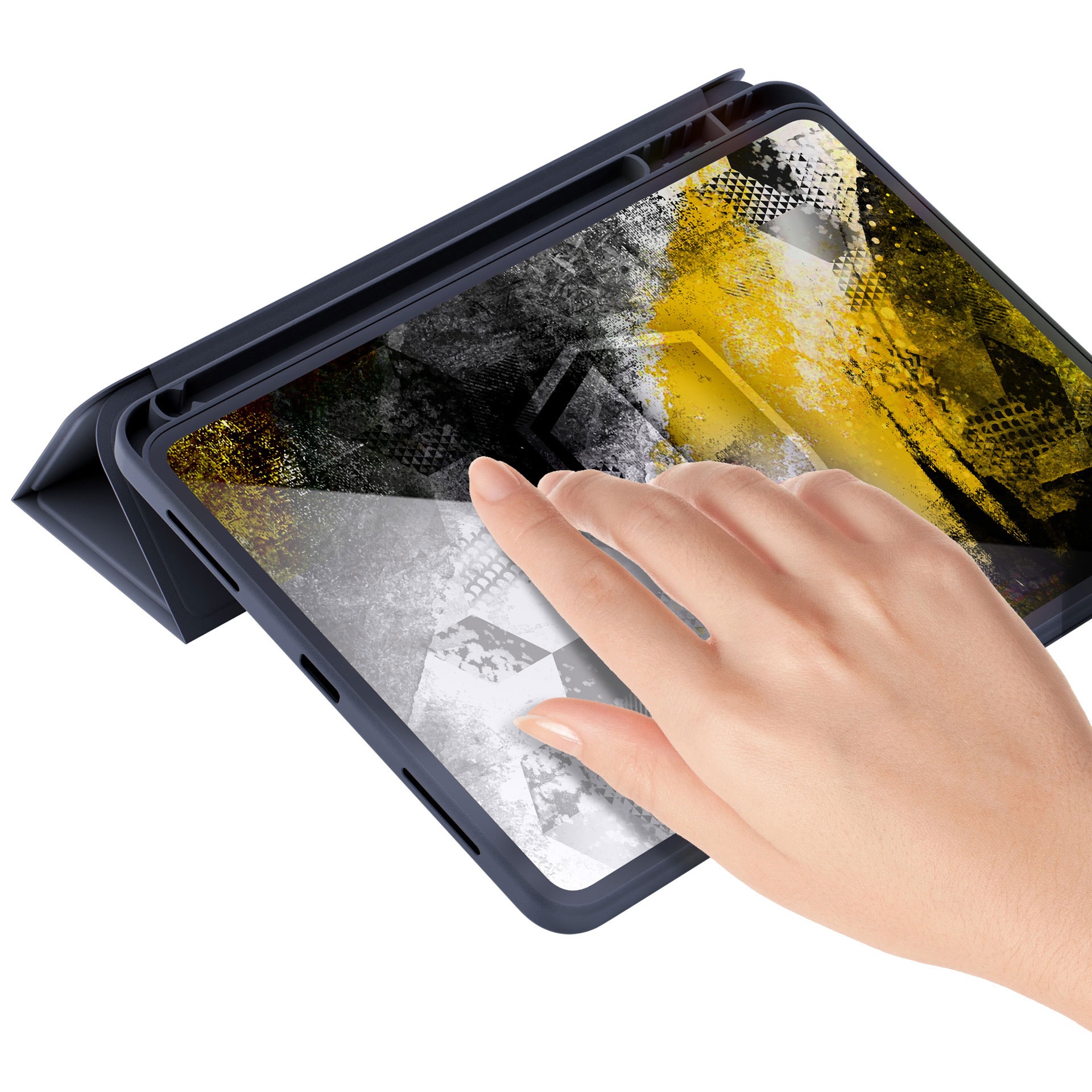 Blødt etui til Samsung Galaxy Tab S10 FE – Sort