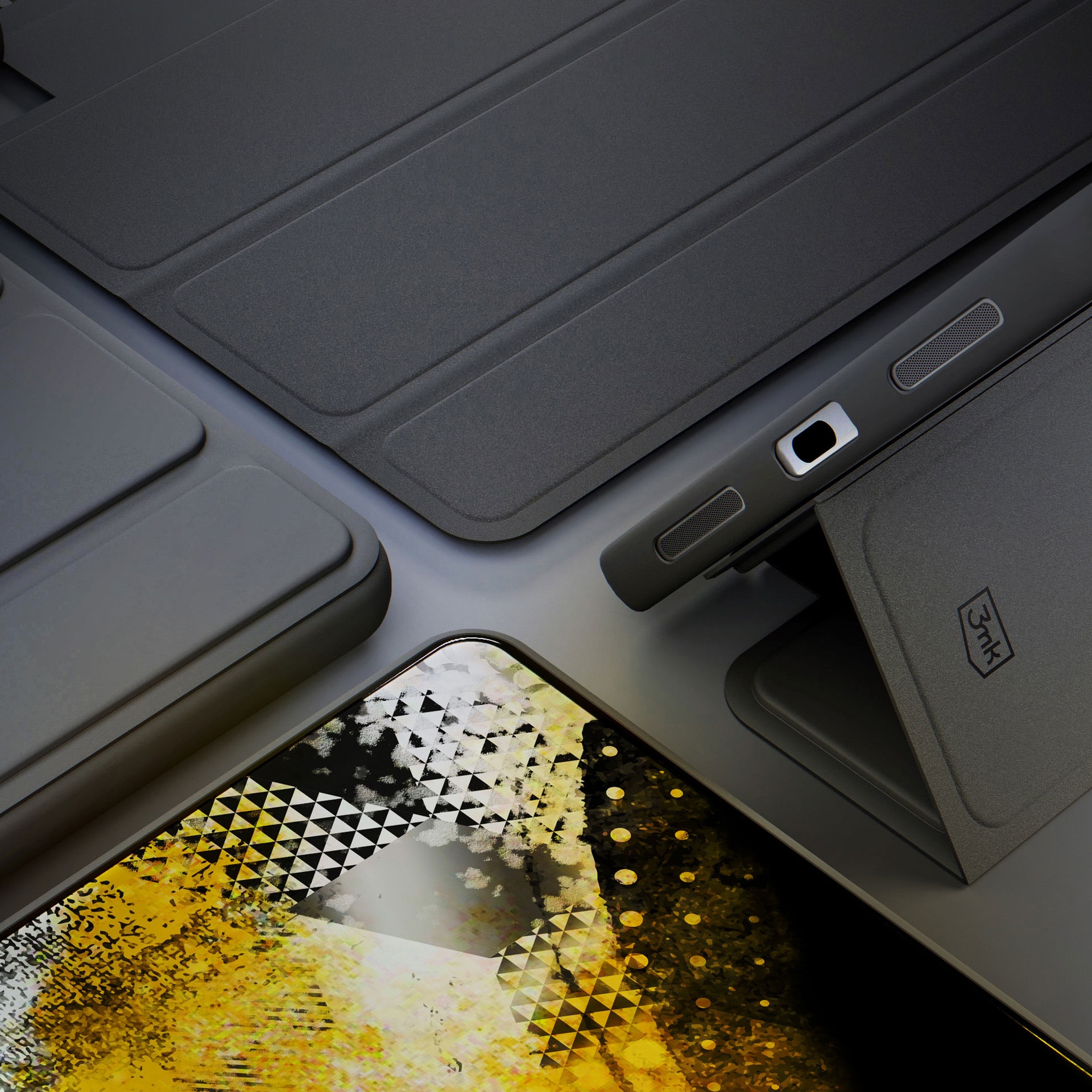 Blødt etui til Samsung Galaxy Tab S10 FE – Sort