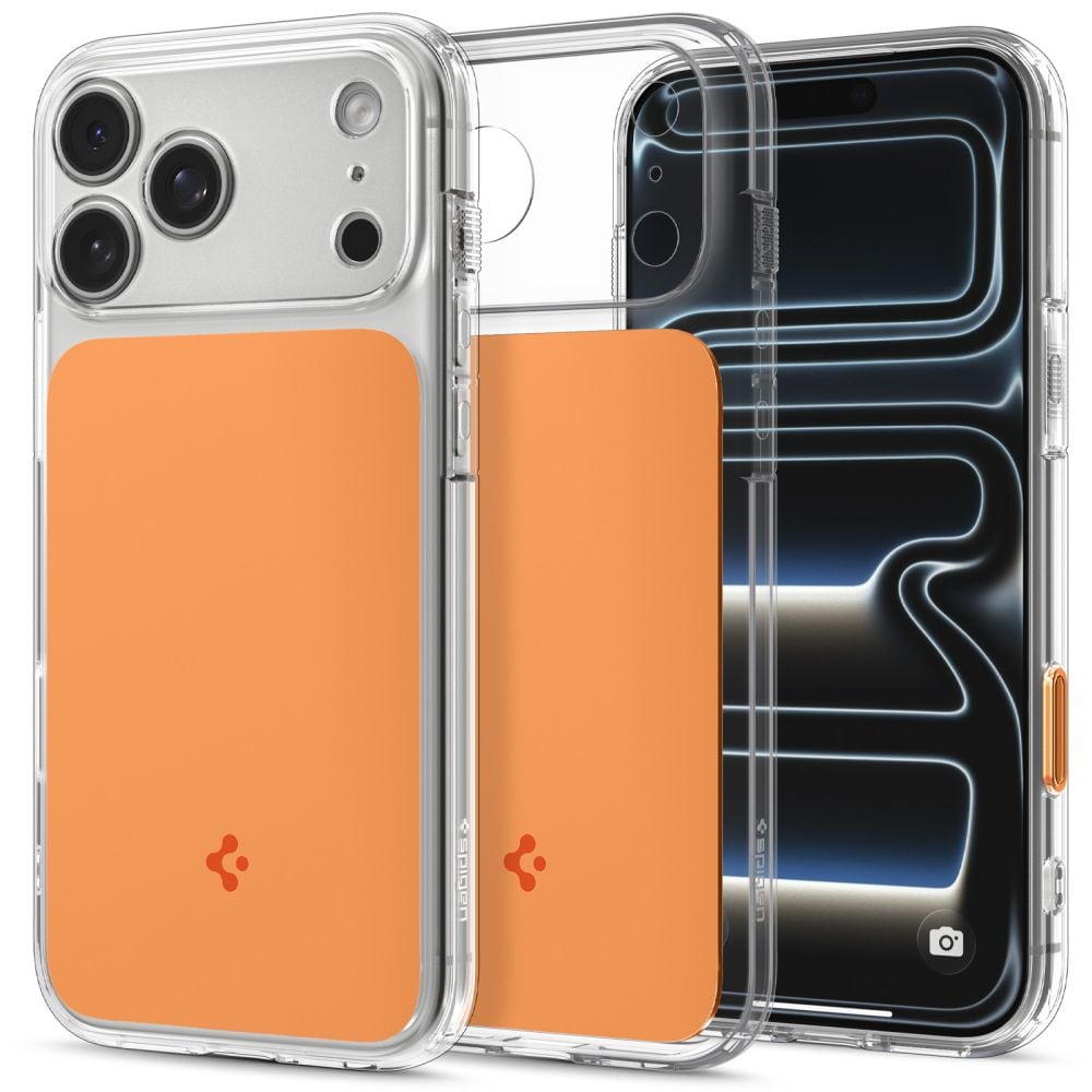 Spigen Ultra Hybrid MagSafe-skal för iPhone 18 Pro / 17 Pro – Orange