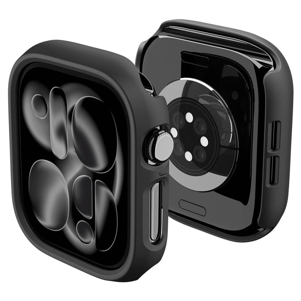 Spigen Thin Fit-fodral för Apple Watch 46 mm – Svart
