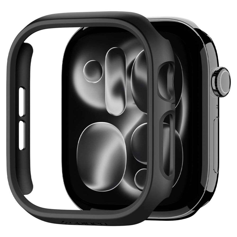 Spigen Thin Fit-etui til Apple Watch 42 mm – Sort