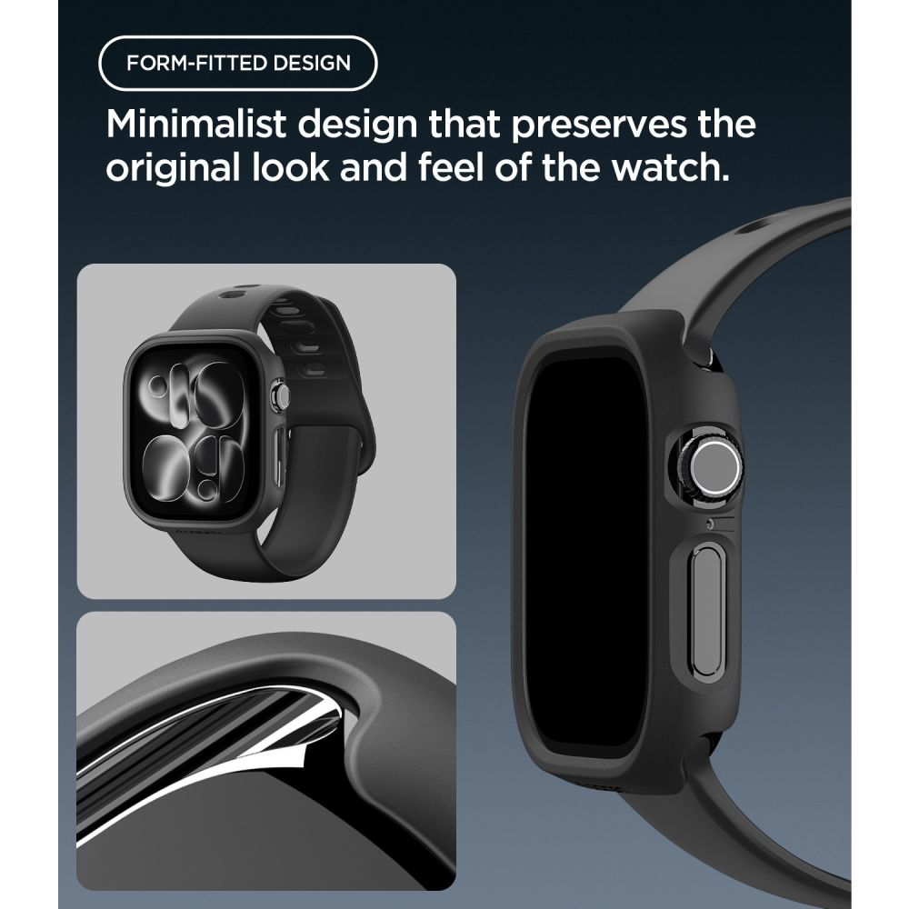 Spigen Thin Fit-etui til Apple Watch 42 mm – Sort